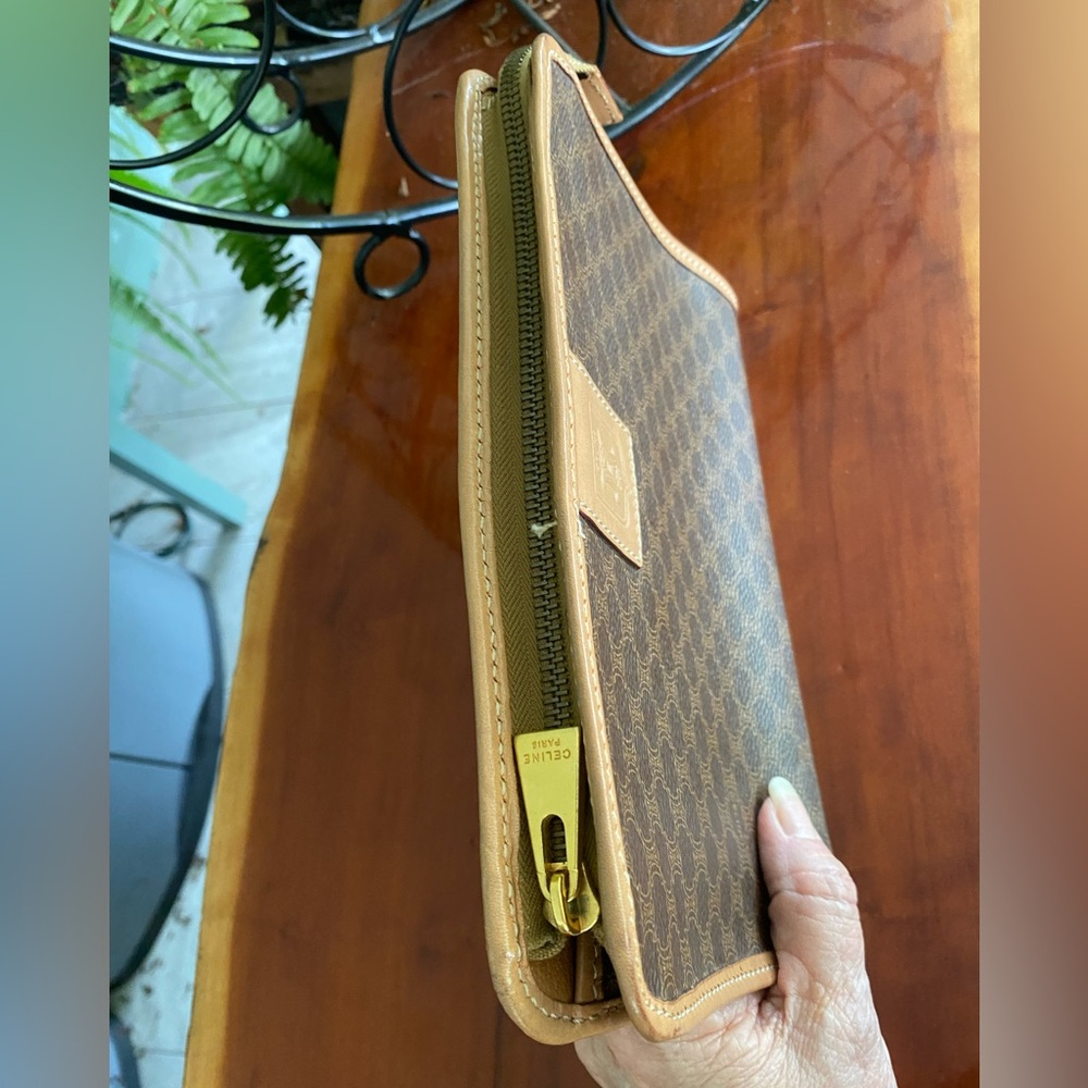 Celine Macadam Clutch, Pouch With Certificate Of … - image 8